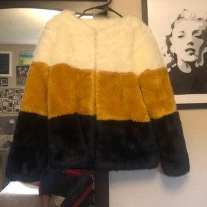 NORDSTROM FUR JACKET